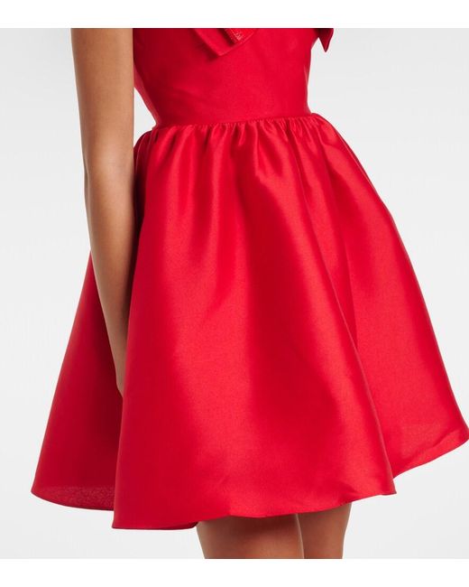 Robe A Noud Self-Portrait en coloris Red
