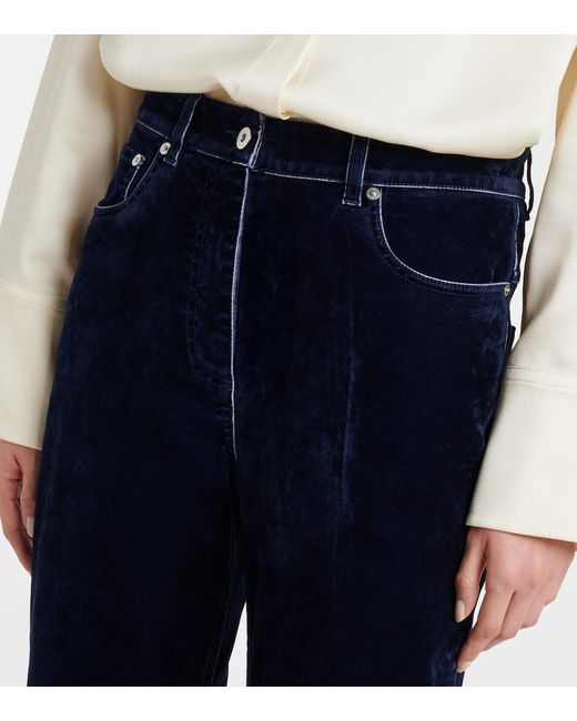 Ferragamo Blue Straight Jeans