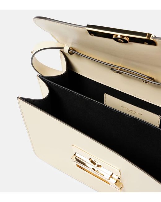 Victoria Beckham Natural Schultertasche Dorian Small Aus Leder