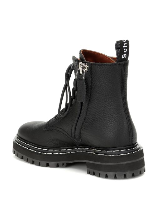 proenza schouler lace up boots