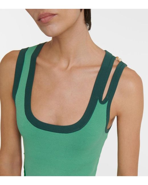 Sir Green Salvador Cutout Knitted Maxi Dress