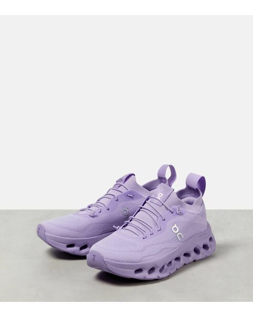 Loewe Purple Luxury Cloudtilt Sneaker In Polyester For
