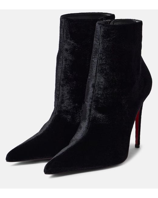 Christian Louboutin Black Stiefel Kate Max 100