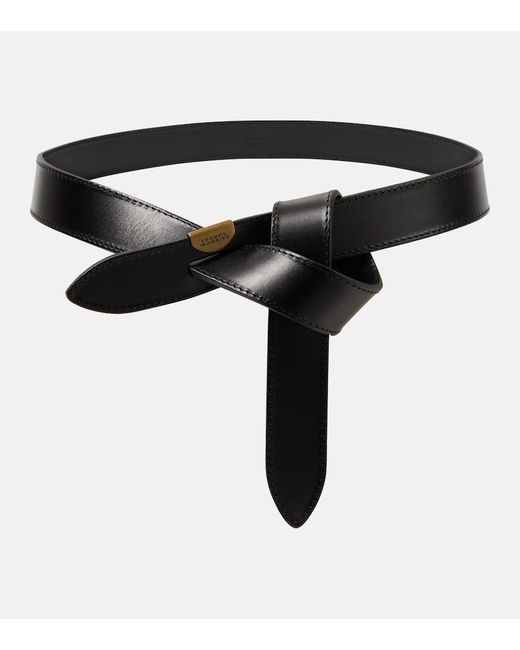 Cinturon de piel Isabel Marant de color Black