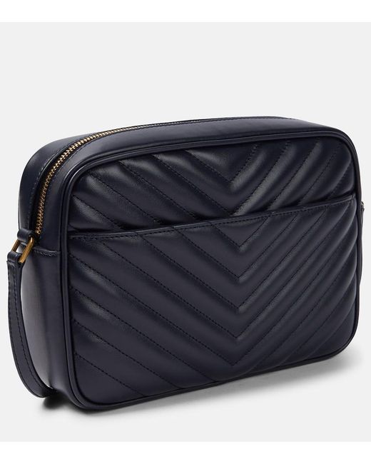 Borsa A Spalla Lou di Saint Laurent in Blue