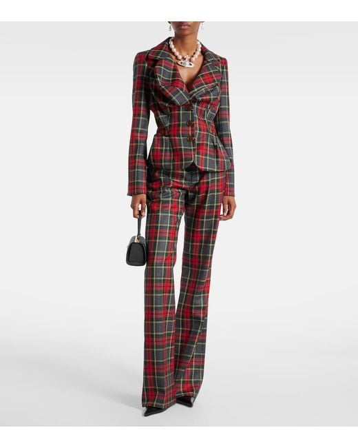 Vivienne Westwood Red Blazer Aus Schurwolle