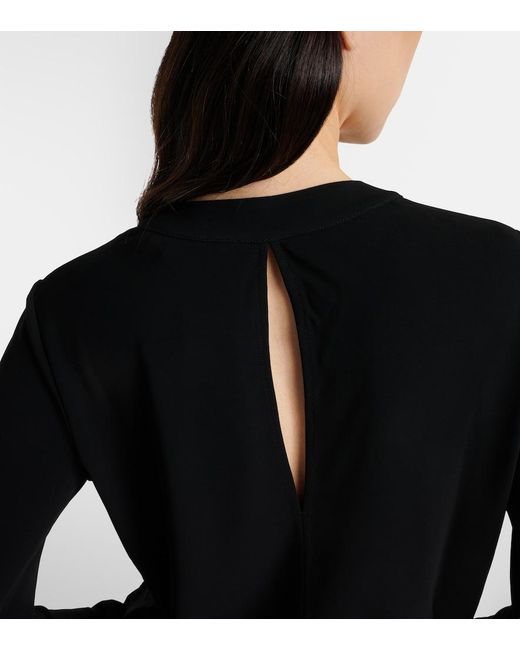 Joseph Black Fabiola Jersey Blouse
