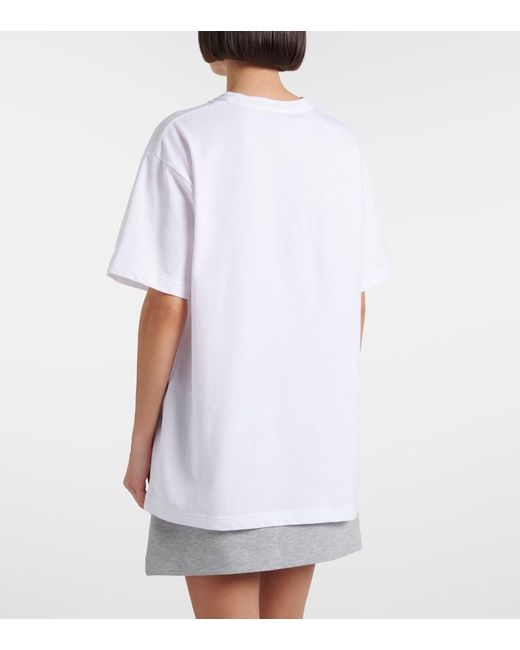Gucci White Bridle Embroidery T-Shirt