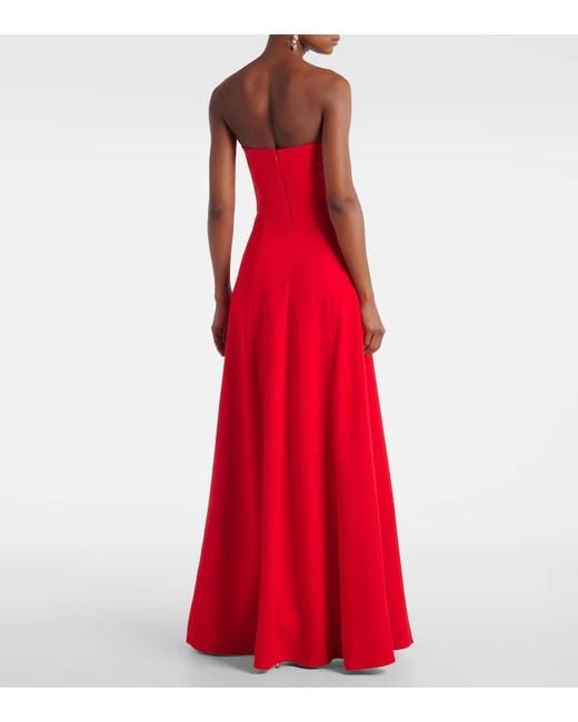 Maxi Vestido Helena Solace London de color Red