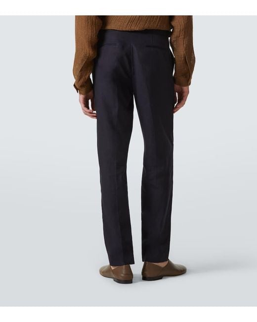 Orlebar Brown Anzughose Carsyn Aus Leinen in Blue für Herren