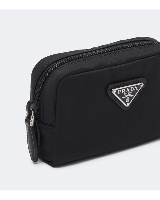 Prada Black Micro Re-Nylon Pouch