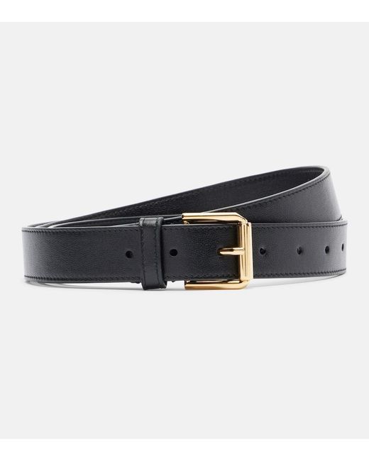 Givenchy Blue Voyou Leather Belt
