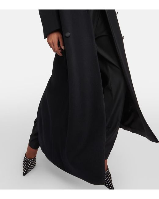 Magda Butrym Black Wool-blend Coat