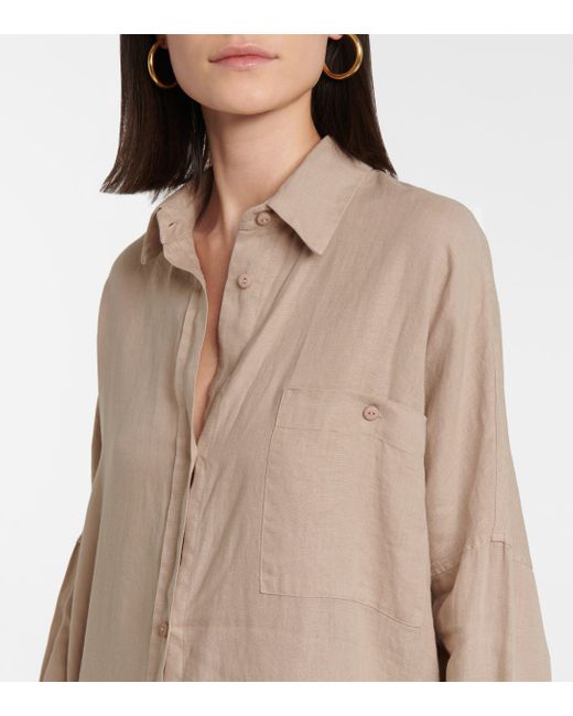 max linen shirt