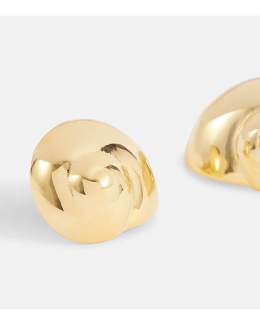 Jennifer Behr Metallic Natica 18kt Gold-plated Earrings
