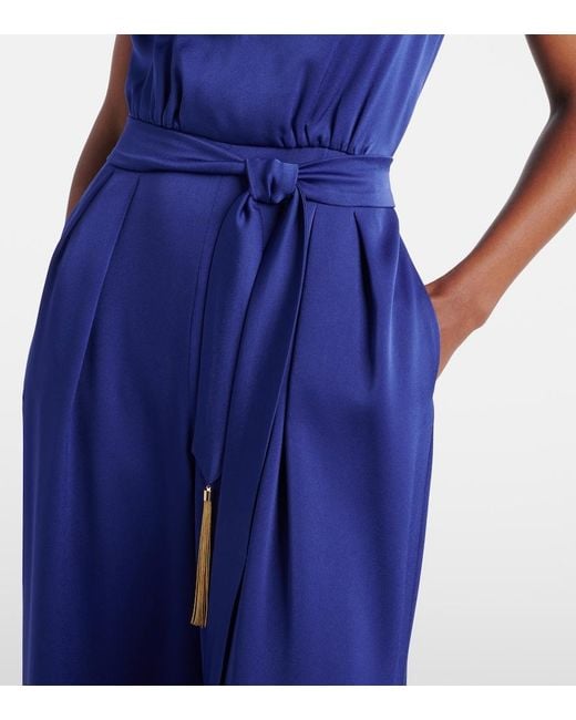 Max Mara Blue Donata Jumpsuit