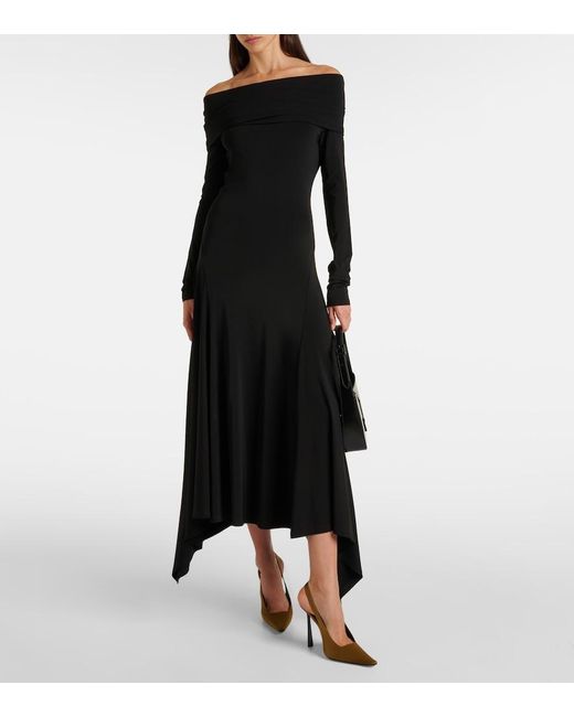 Max Mara Black Gerla Long Sleeve Dress