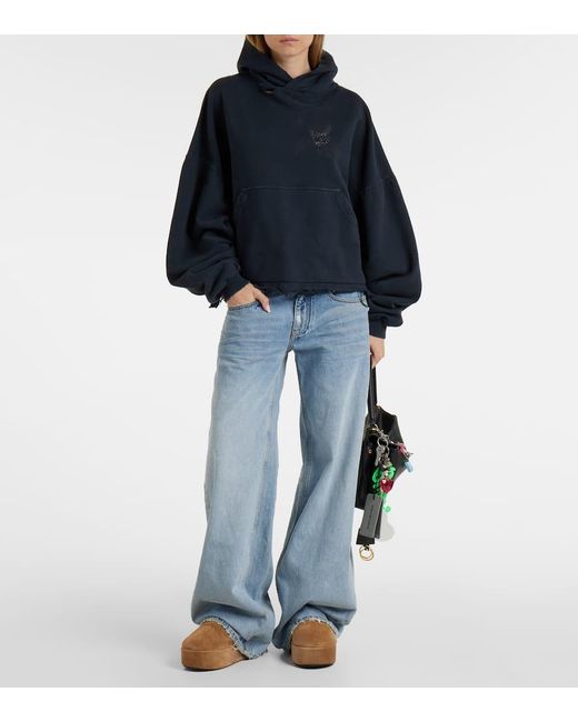 Mules Con Plataforma Alaska De Ante Balenciaga de color Brown