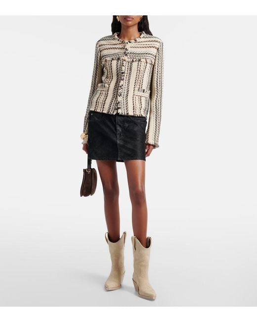Paris Texas Natural Dakota Suede Ankle Boots