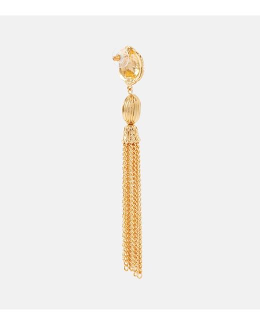 Jennifer Behr Metallic Arthella-Plated Drop Earrings