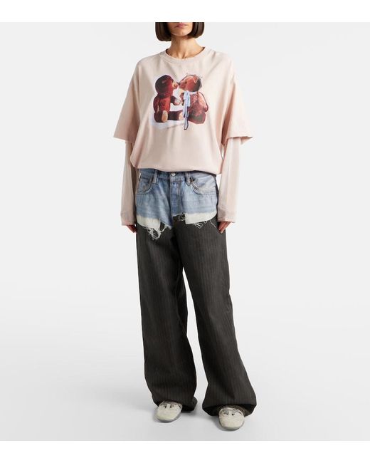 Jean Ample 1981 Acne en coloris Black