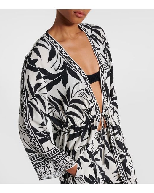 Copricostume Addison Con Stampa di Velvet in White