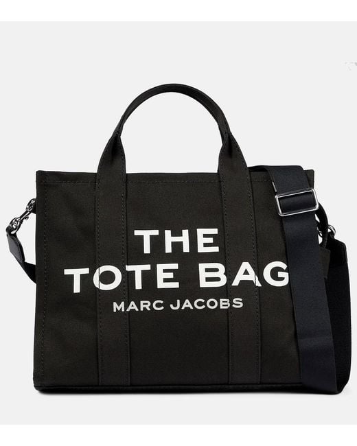 Tote The Medium de lona Marc Jacobs de color Black