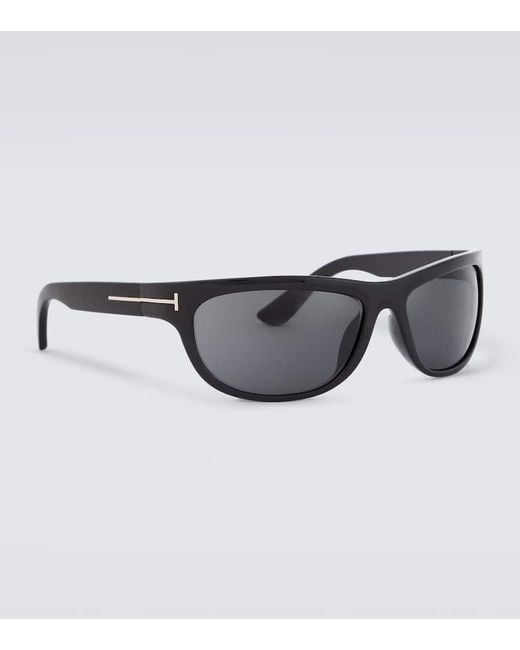 Tom Ford Gray Anders Cat-Eye Sunglasses for men