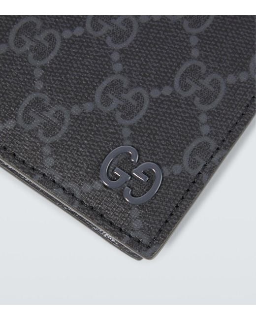 Gucci Blue Gg Supreme Canvas Wallet for men