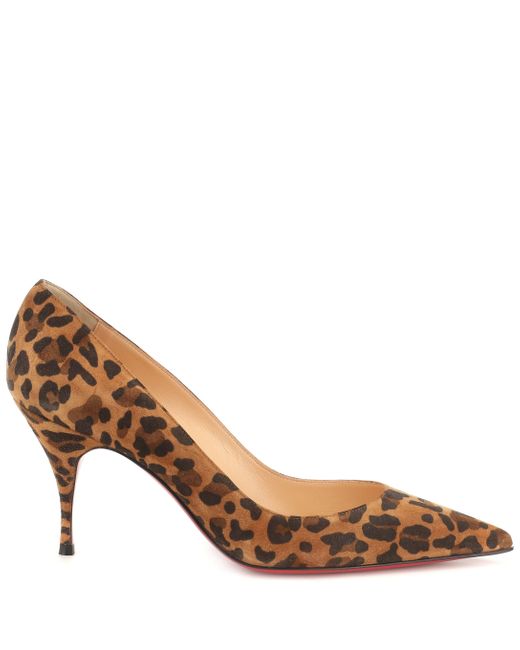 louboutin cheetah heels
