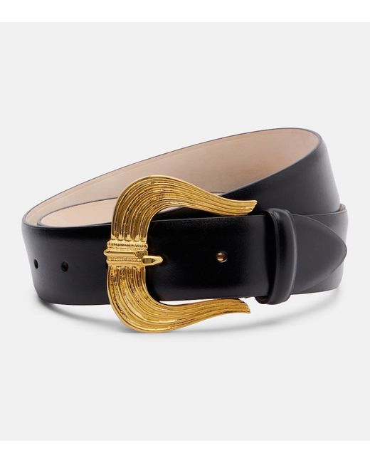 DEHANCHE Black Cupid Leather Belt