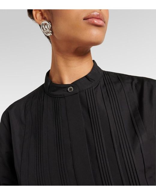 Camisa De Algodon Co. de color Black