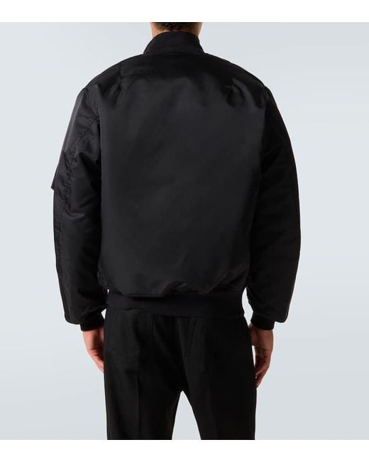 Veste Bomber Rick Owens pour homme en coloris Black