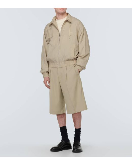 AMI Shorts Aus Twill in Natural für Herren