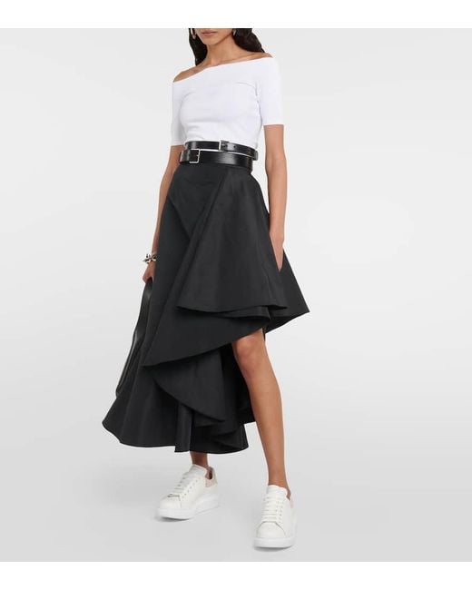 Alexander McQueen White Oversized-Sneakers