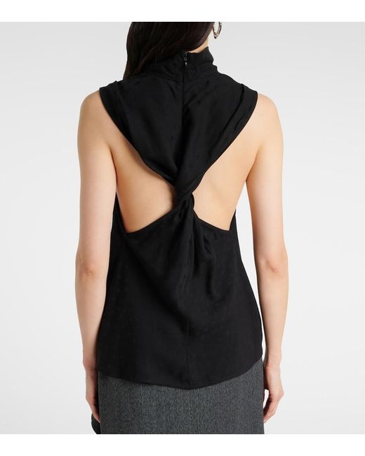 Proenza Schouler Black Taryn Top