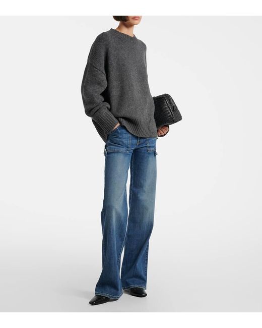 Nili Lotan Black Donnika Wool And Cashmere Sweater