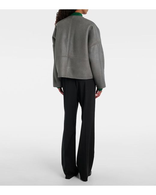 Loewe Black Wool Wide-Leg Pants