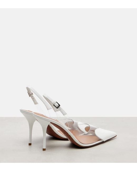Pumps Slingback Le Cour 90 di Alaïa in White