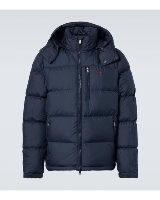 Polo Ralph Lauren Blue Down Jacket for men