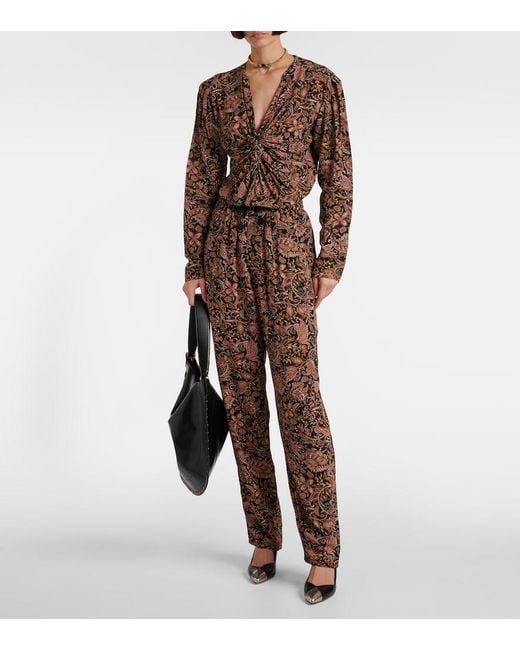 Isabel Marant Brown Zekia Top