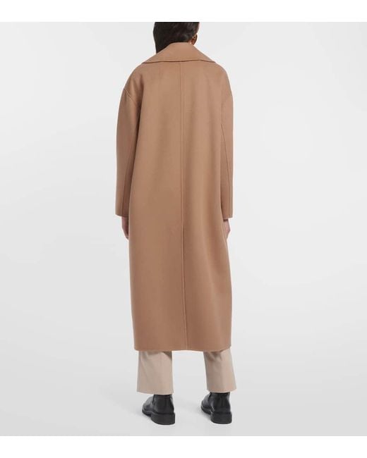Cappotto Holland in lana vergine di Max Mara in Brown