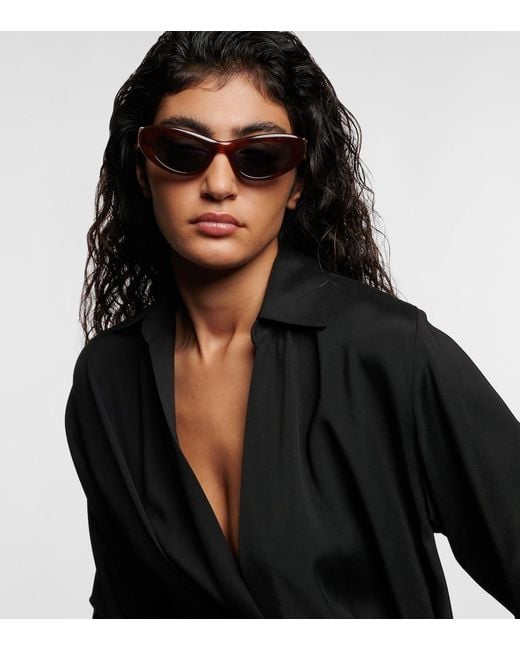 Loewe Blue Slim Cat-Eye Sunglasses