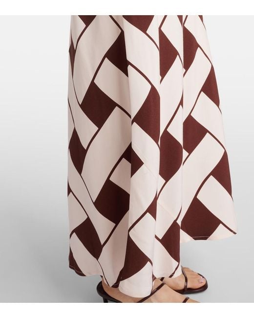Rixo Pink Alondra Maxi Dress