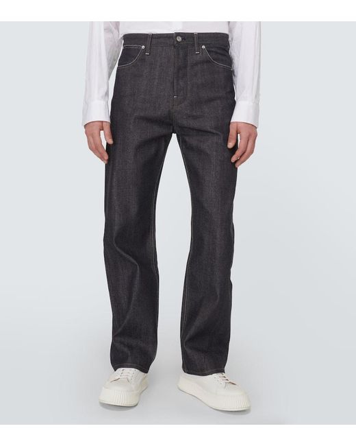 Jeans rectos Jil Sander de hombre de color Gray