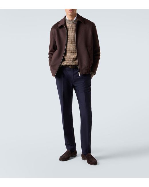Slowear Pullover Aus Schurwolle in Brown für Herren