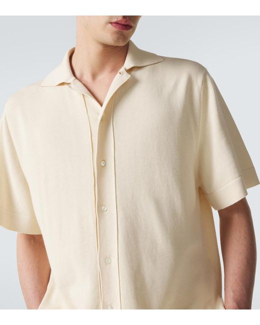 Camisa De Punto De Algodon STÒFFA de hombre de color Natural