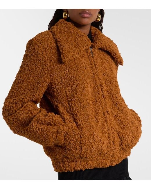Patou Brown Bomber Jacket