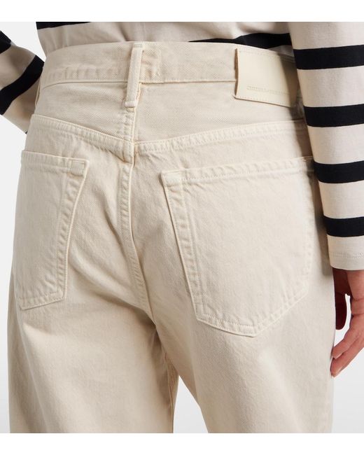 Citizens of Humanity Natural Miro Barrel-Leg Jeans