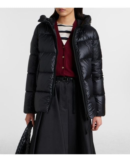 Moncler Black Serittes Down Jacket